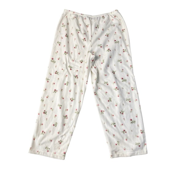 Lauren Ralph Lauren NWT Sz XL 2-Piece Button Front Fleece Women's Pajama Set - Picture 12 of 16